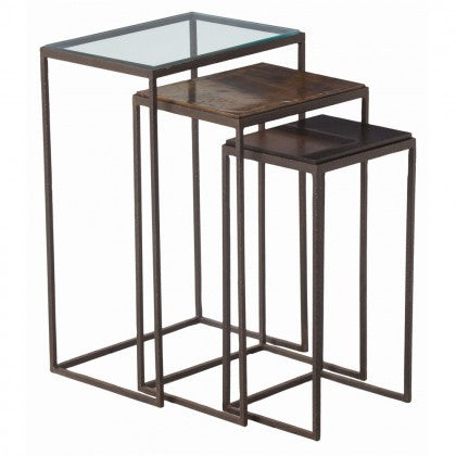 Knight Large Nesting Tables, Set of 3