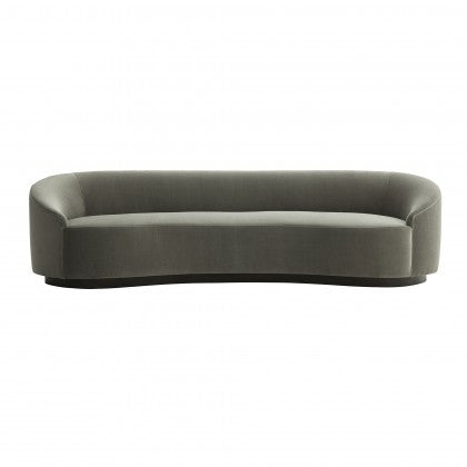 Turner Sofa Sharkskin Velvet Grey Ash