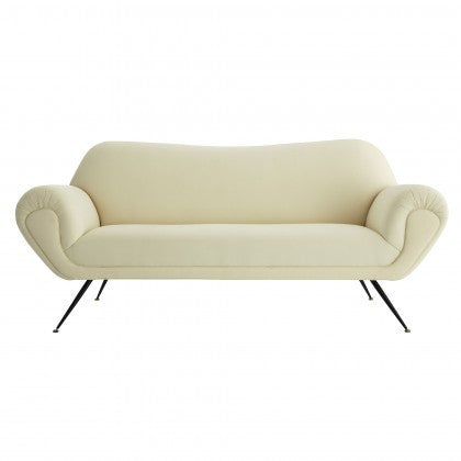 Mitchell Sofa Muslin Matte Black