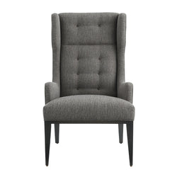 Idoll Wing Soot Tweed Chair