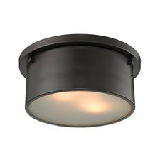 Simpson 2-Light Flush Mount