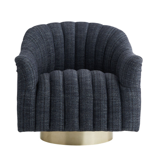 Spring Indigo Tweed Chair